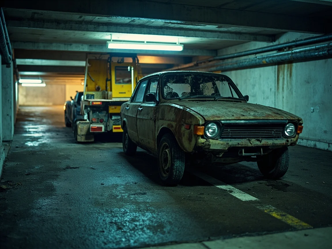 Enl&egrave;vement &eacute;pave sous-sol / parking &middot; image &agrave; la une