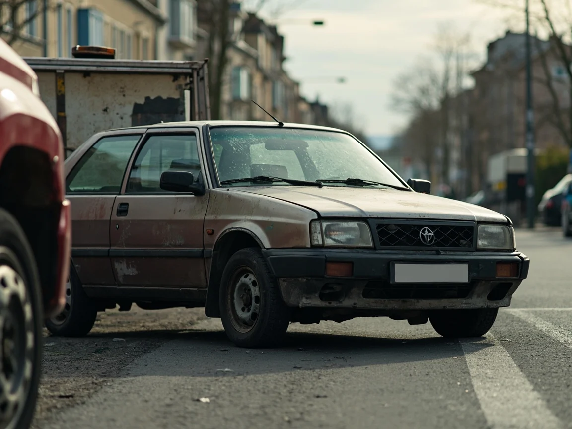 Epave voiture &middot; image &agrave; la une