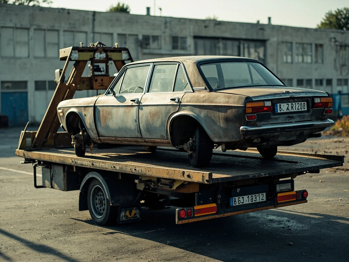 Mettre sa voiture &agrave; la casse &middot; image &agrave; la une