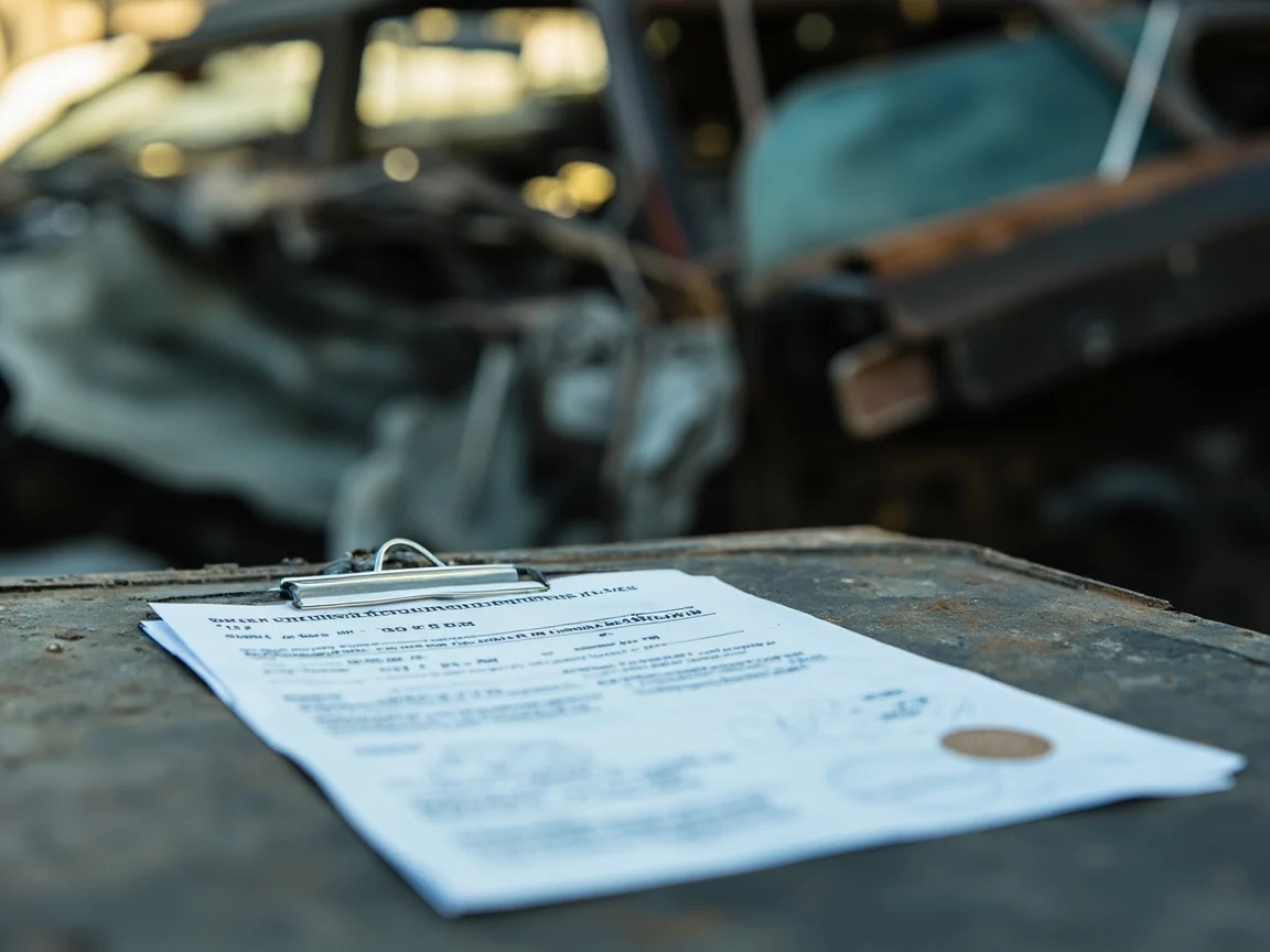Certificat de destruction v&eacute;hicule &middot; image &agrave; la une