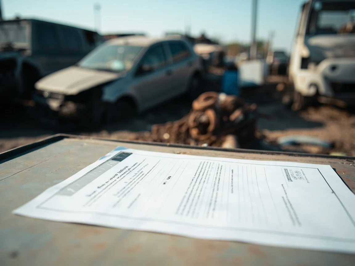 Certificat de destruction v&eacute;hicule &middot; image &agrave; la une