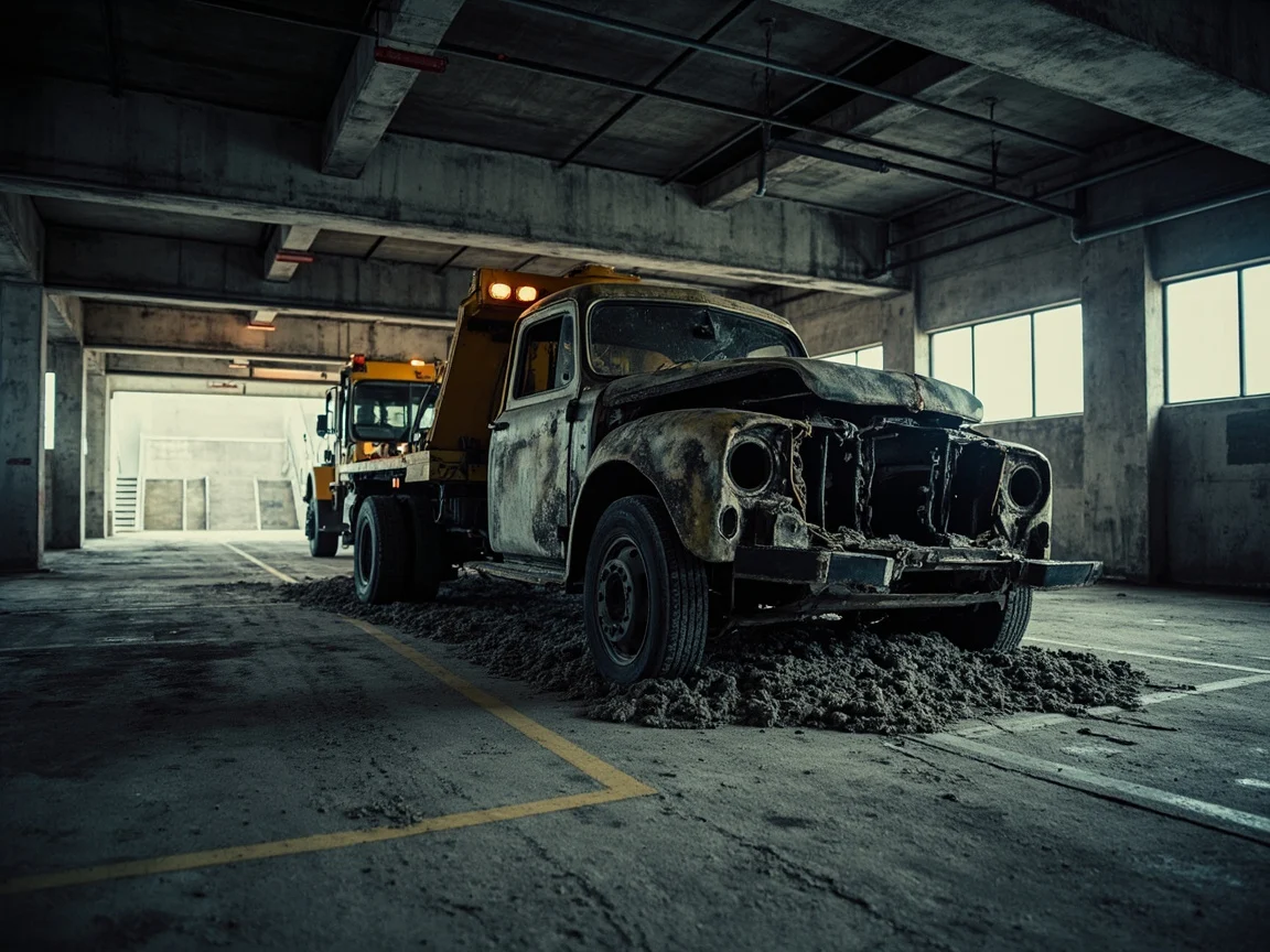 Enl&egrave;vement &eacute;pave sous-sol / parking &middot; image &agrave; la une