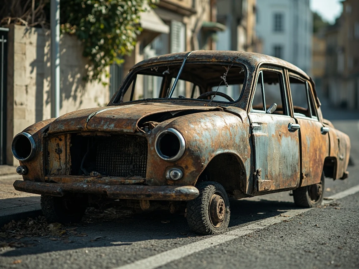 Epave voiture &middot; image &agrave; la une