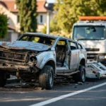 Epave voiture &mdash; Epave voiture 78 - Carri&egrave;res-Sur-Seine &middot; image &agrave; la une