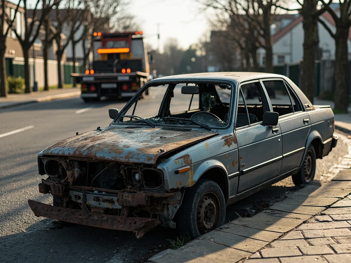 Epave voiture &middot; image &agrave; la une