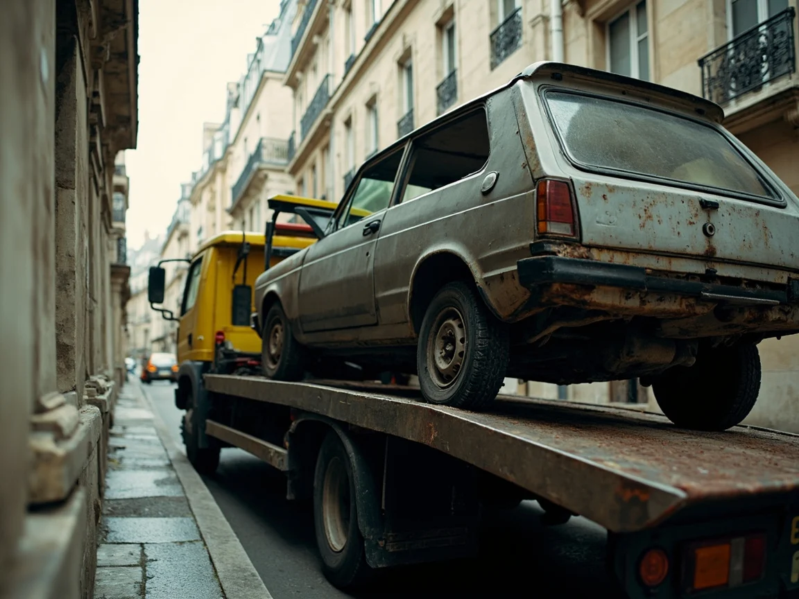 Mettre sa voiture &agrave; la casse &middot; image &agrave; la une