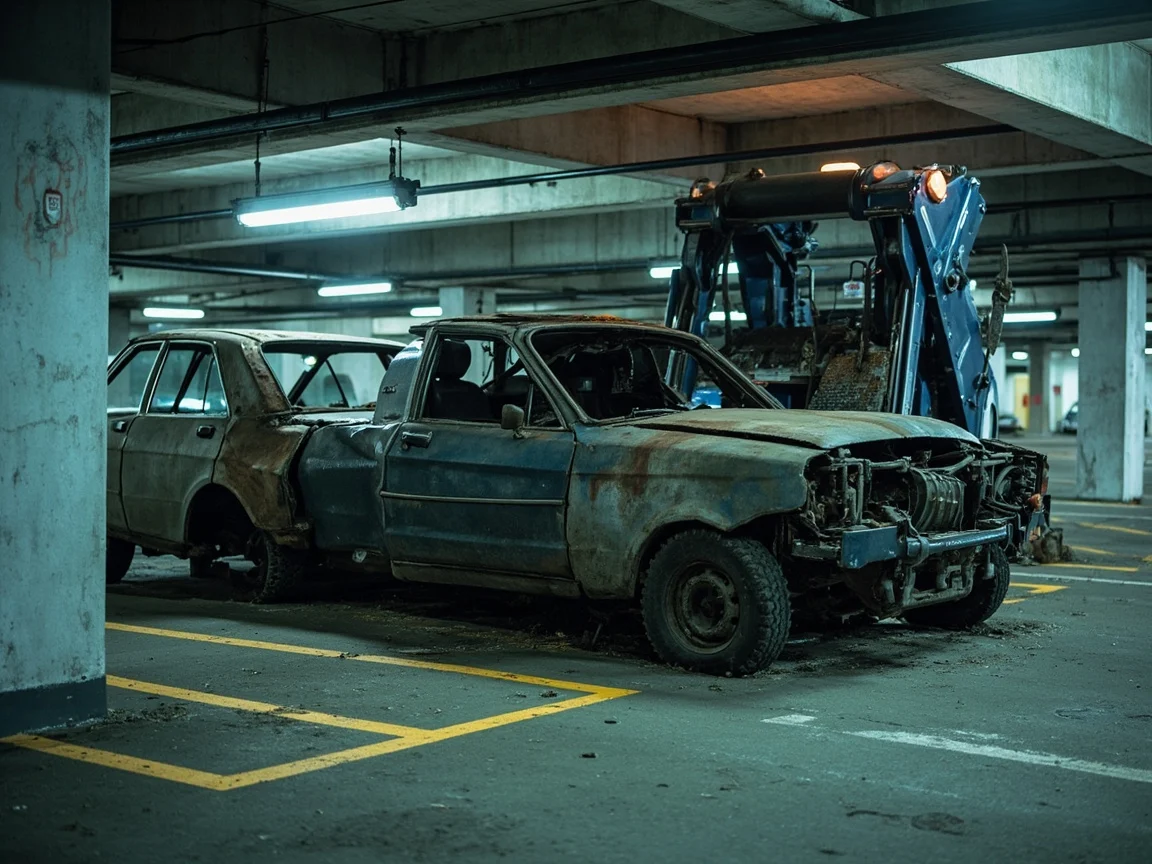 Enl&egrave;vement &eacute;pave sous-sol / parking &middot; image &agrave; la une