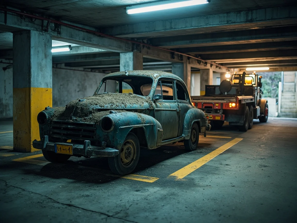 Enl&egrave;vement &eacute;pave sous-sol / parking &middot; image &agrave; la une