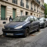 Epave voiture &mdash; Epave voiture 75 (Paris) &middot; image &agrave; la une