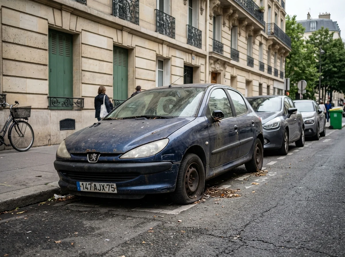 Epave voiture &middot; image &agrave; la une