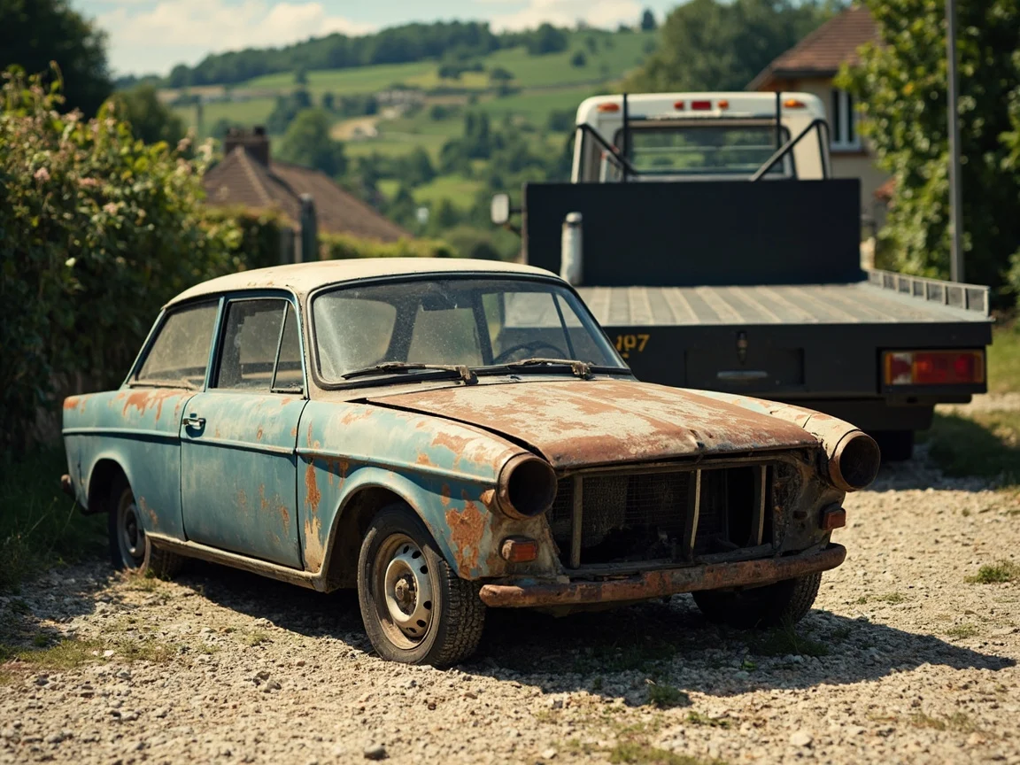 Mettre sa voiture &agrave; la casse &middot; image &agrave; la une