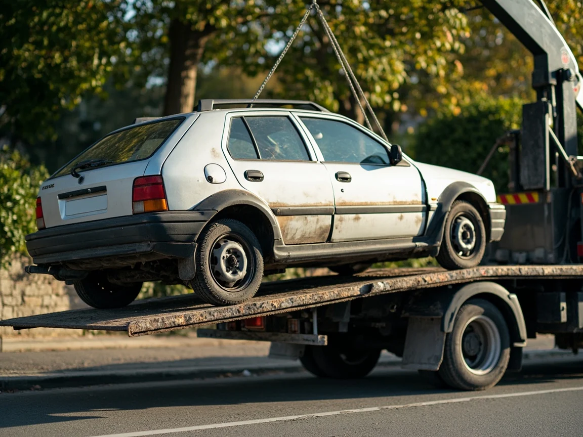 Mettre sa voiture &agrave; la casse &middot; image &agrave; la une