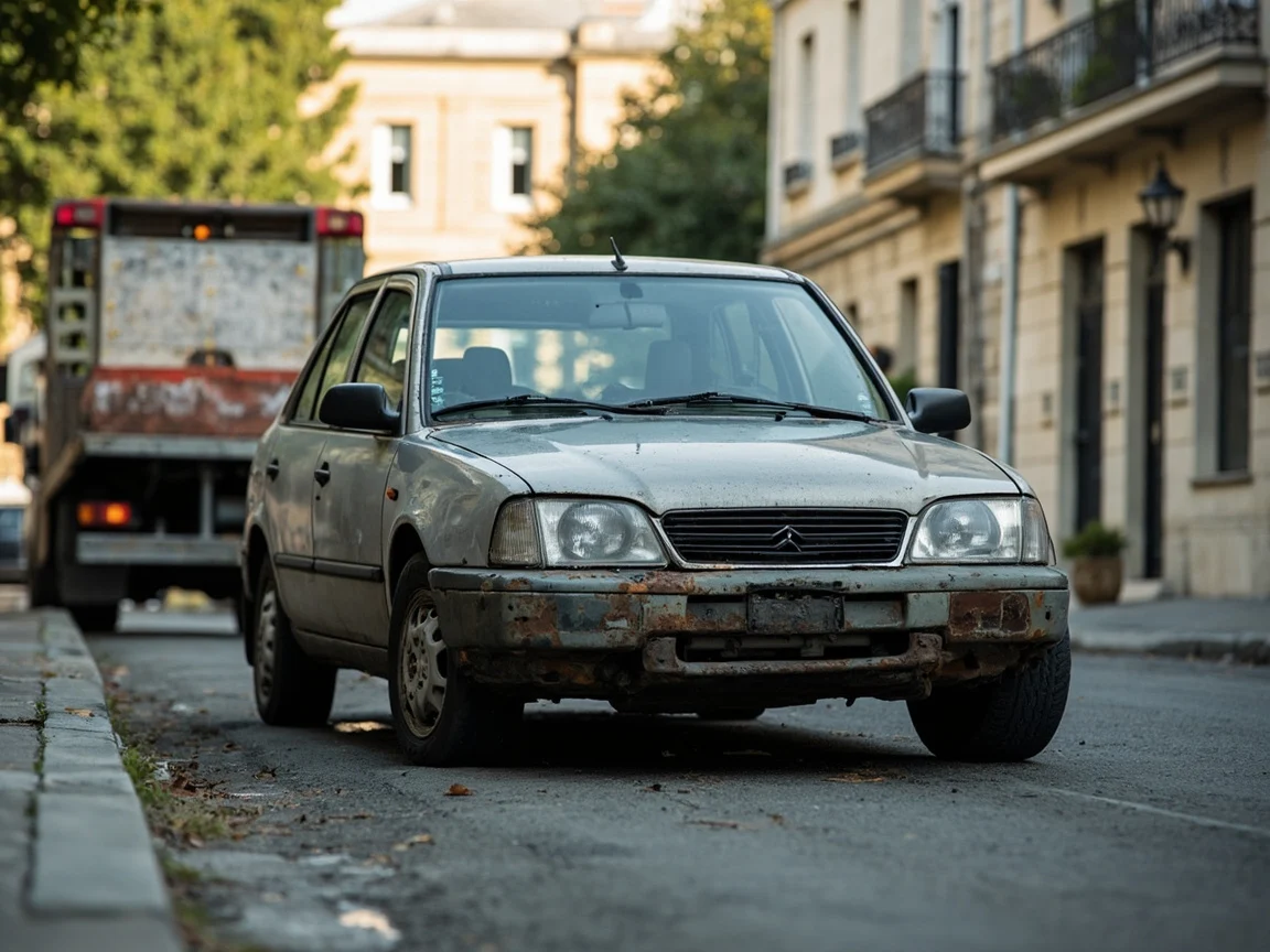 Epave voiture &middot; image &agrave; la une