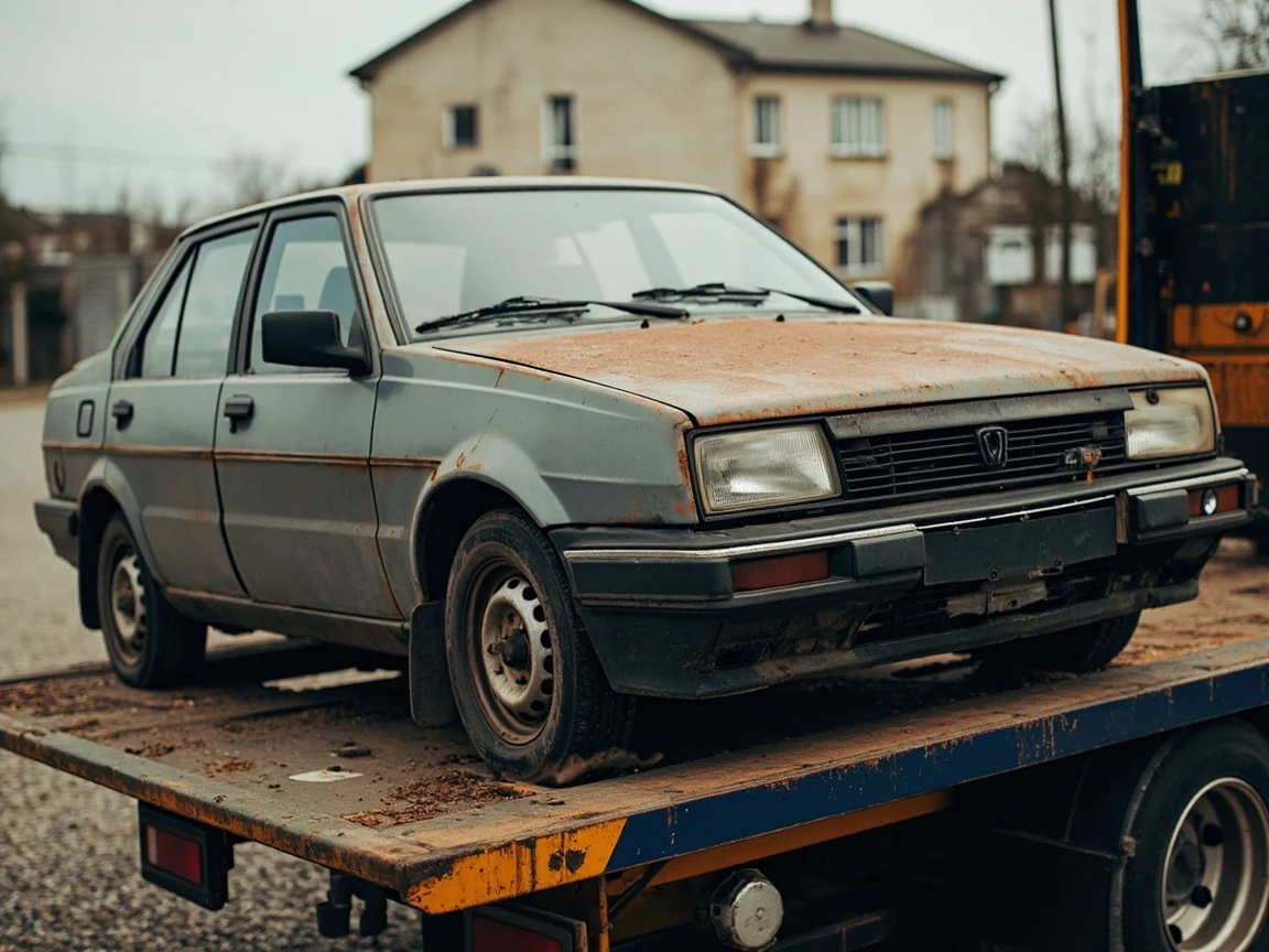 Mettre sa voiture &agrave; la casse &middot; image &agrave; la une
