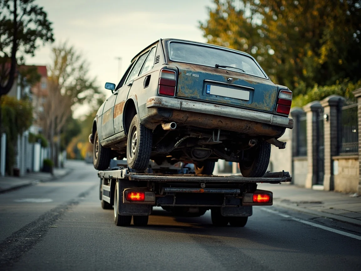 Mettre sa voiture &agrave; la casse &middot; image &agrave; la une
