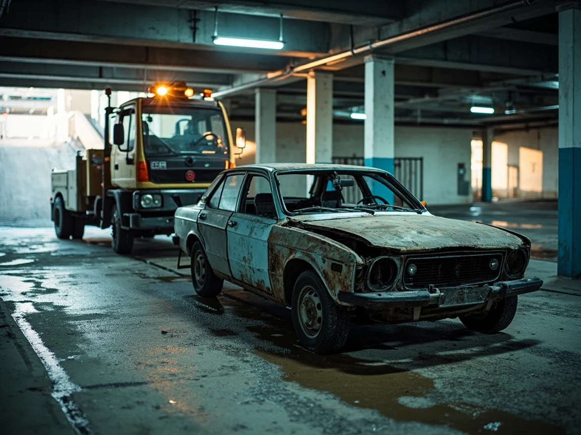 Enl&egrave;vement &eacute;pave sous-sol / parking &middot; image &agrave; la une