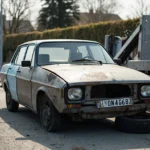 Epave voiture &mdash; Epave voiture Chalifert, 77144 &middot; image &agrave; la une