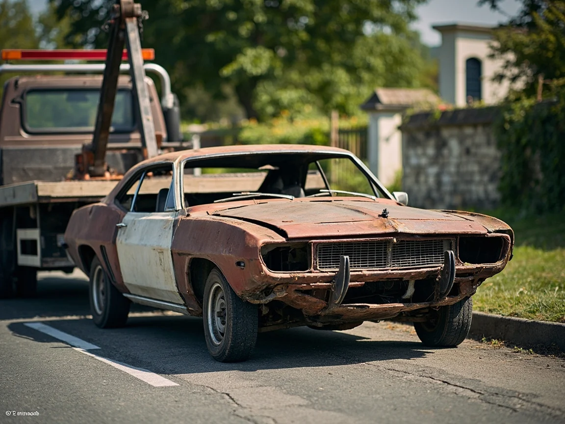 Epave voiture &middot; image &agrave; la une