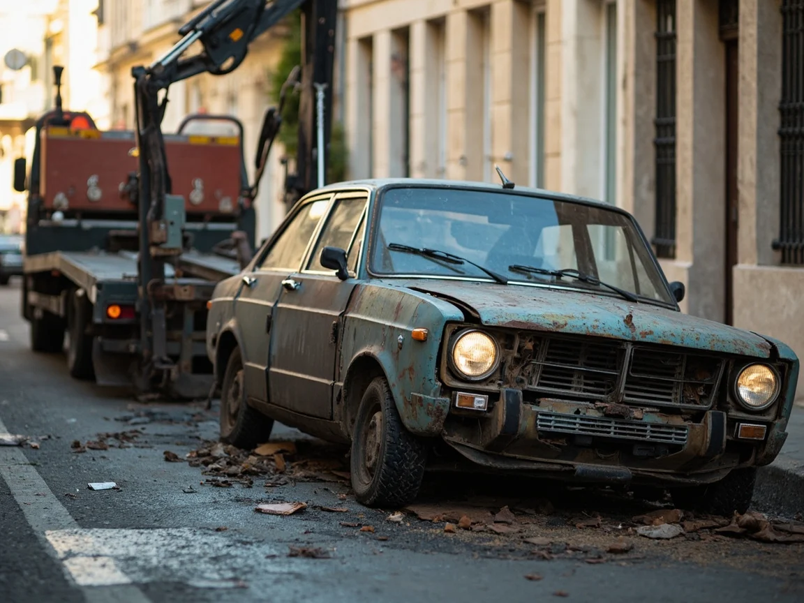 Mettre sa voiture &agrave; la casse &middot; image &agrave; la une