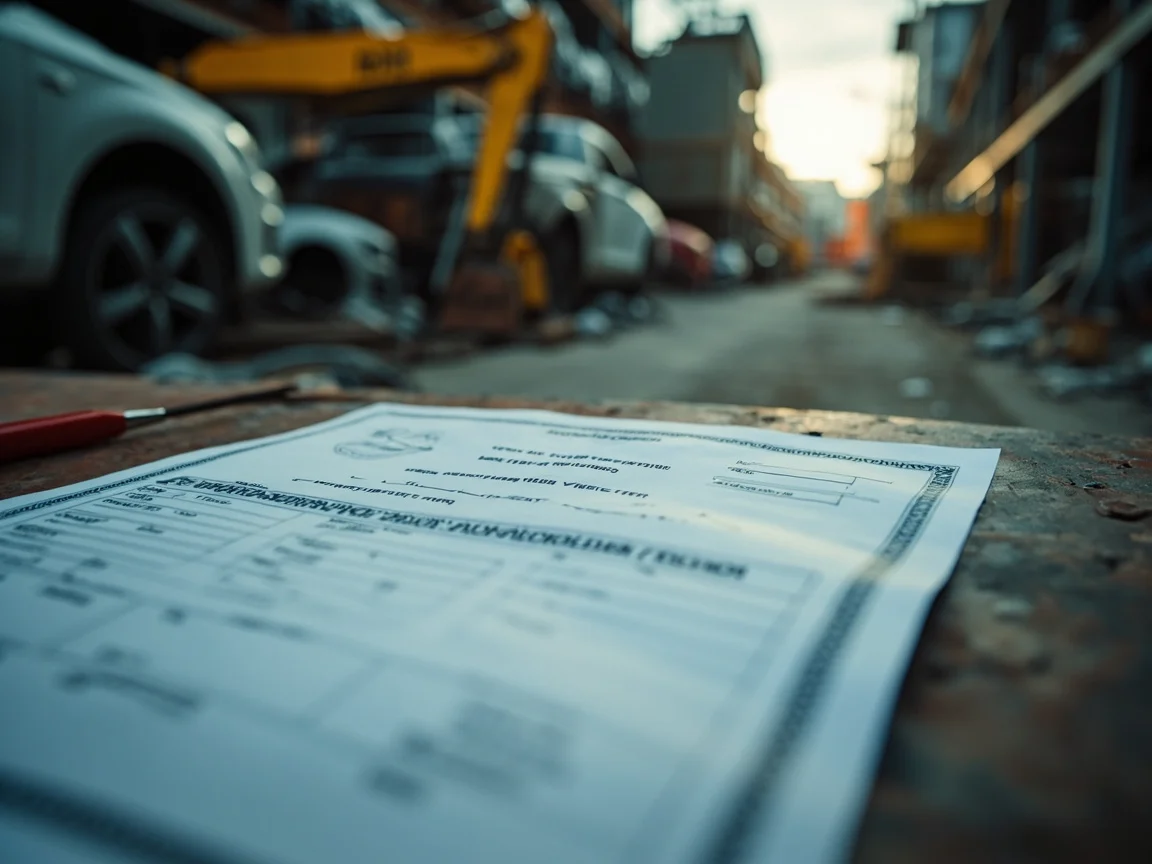 Certificat de destruction v&eacute;hicule &middot; image &agrave; la une