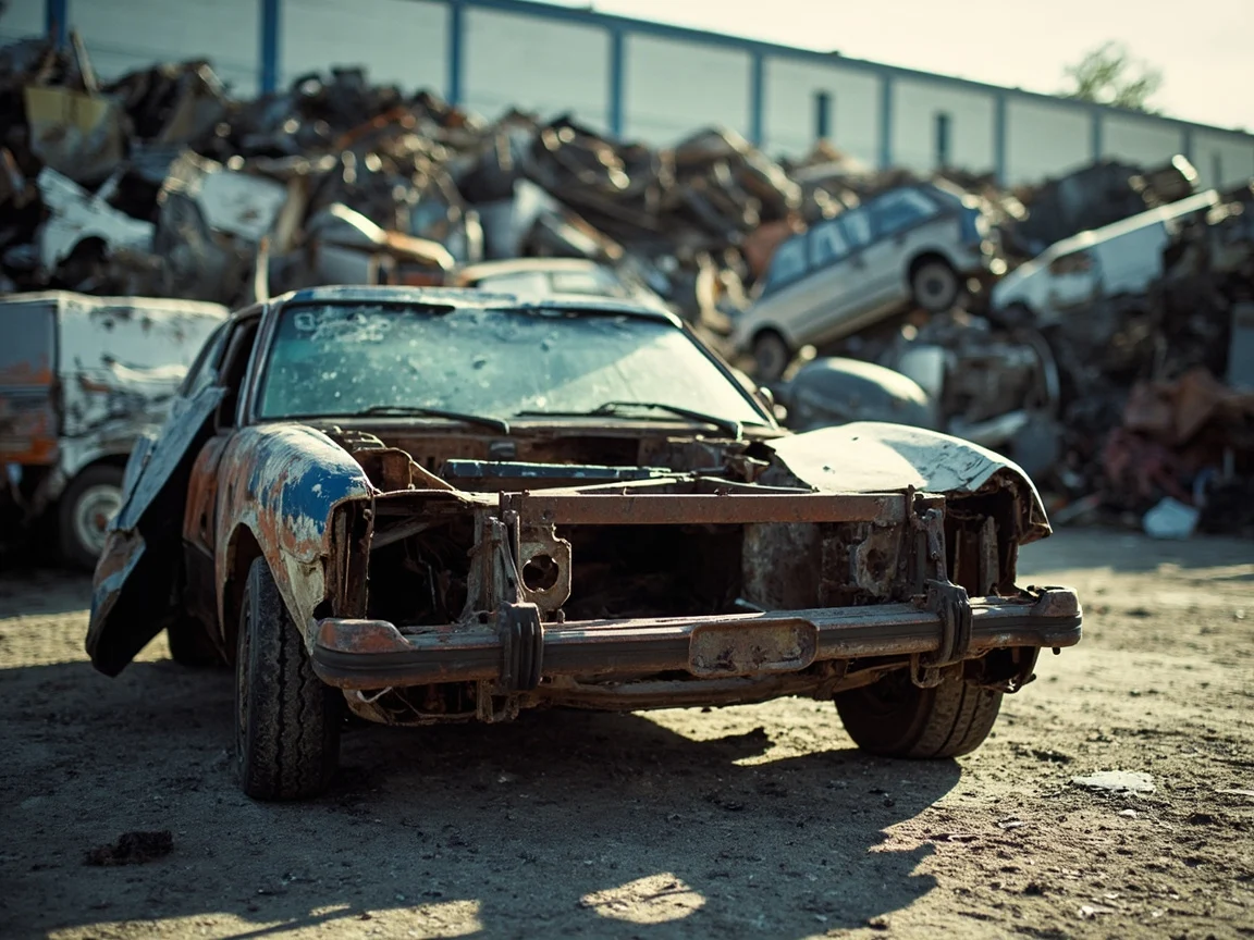 Destruction voiture &middot; image &agrave; la une