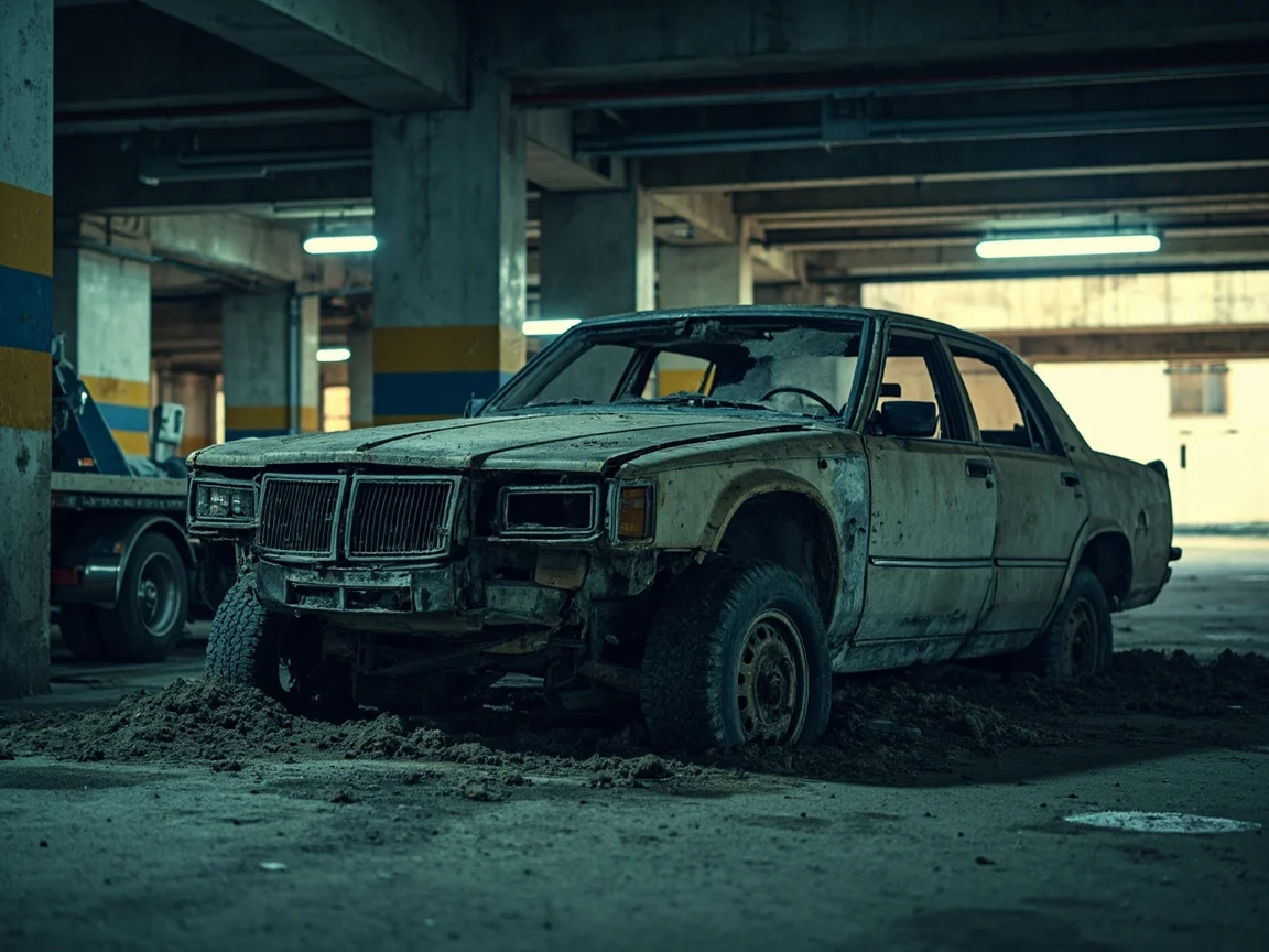 Enl&egrave;vement &eacute;pave sous-sol / parking &middot; image &agrave; la une