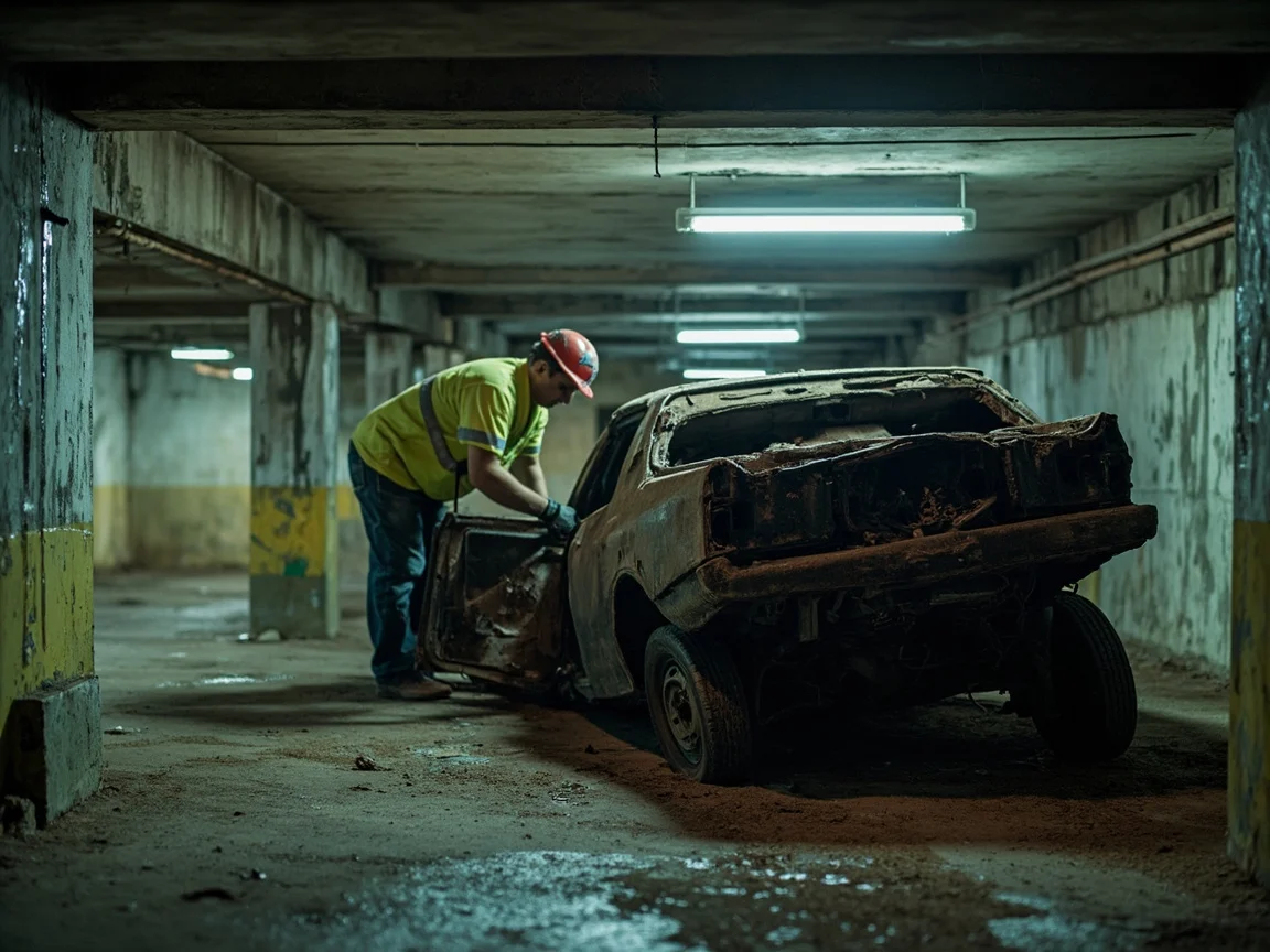 Enl&egrave;vement &eacute;pave sous-sol / parking &middot; image &agrave; la une