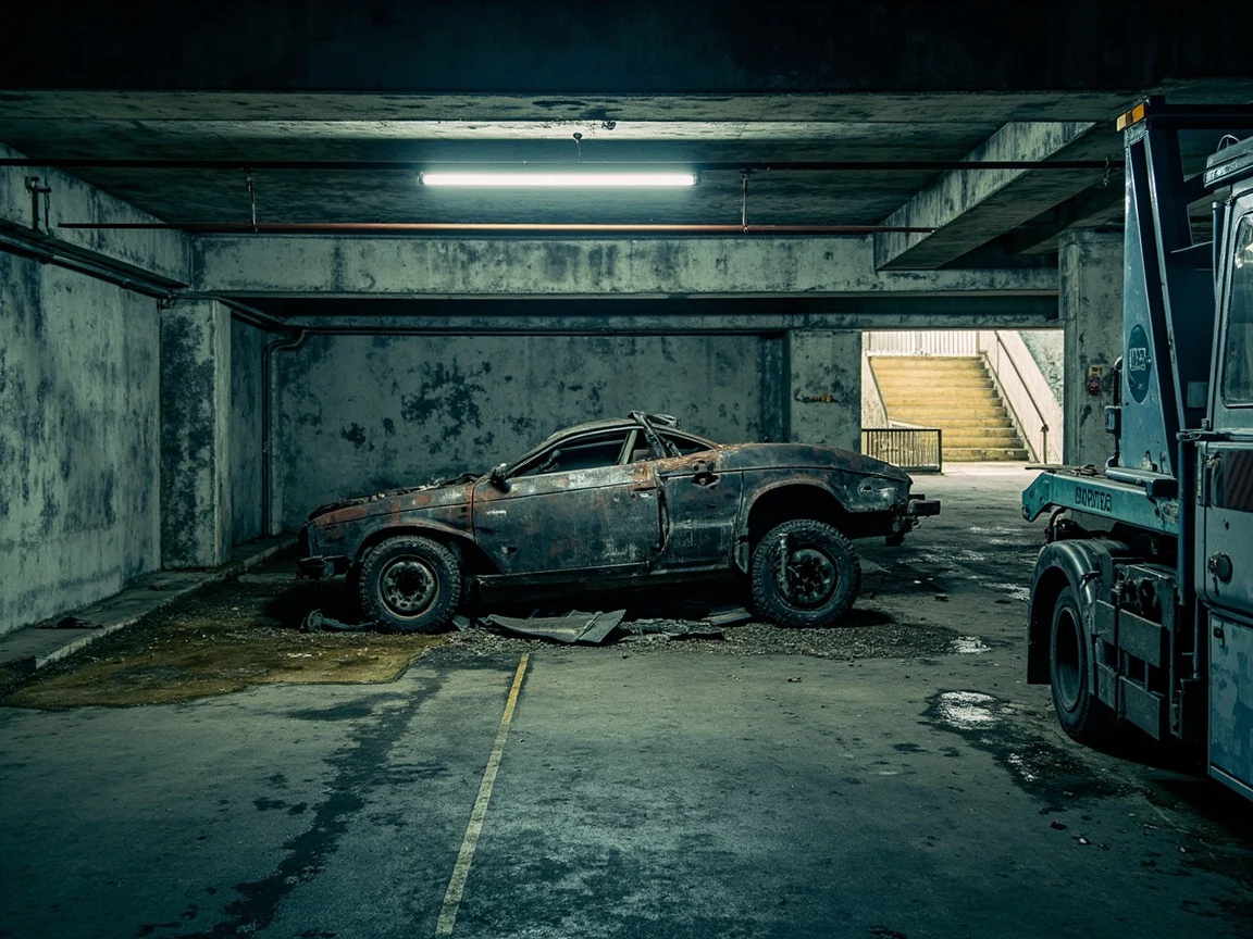 Enl&egrave;vement &eacute;pave sous-sol / parking &middot; image &agrave; la une