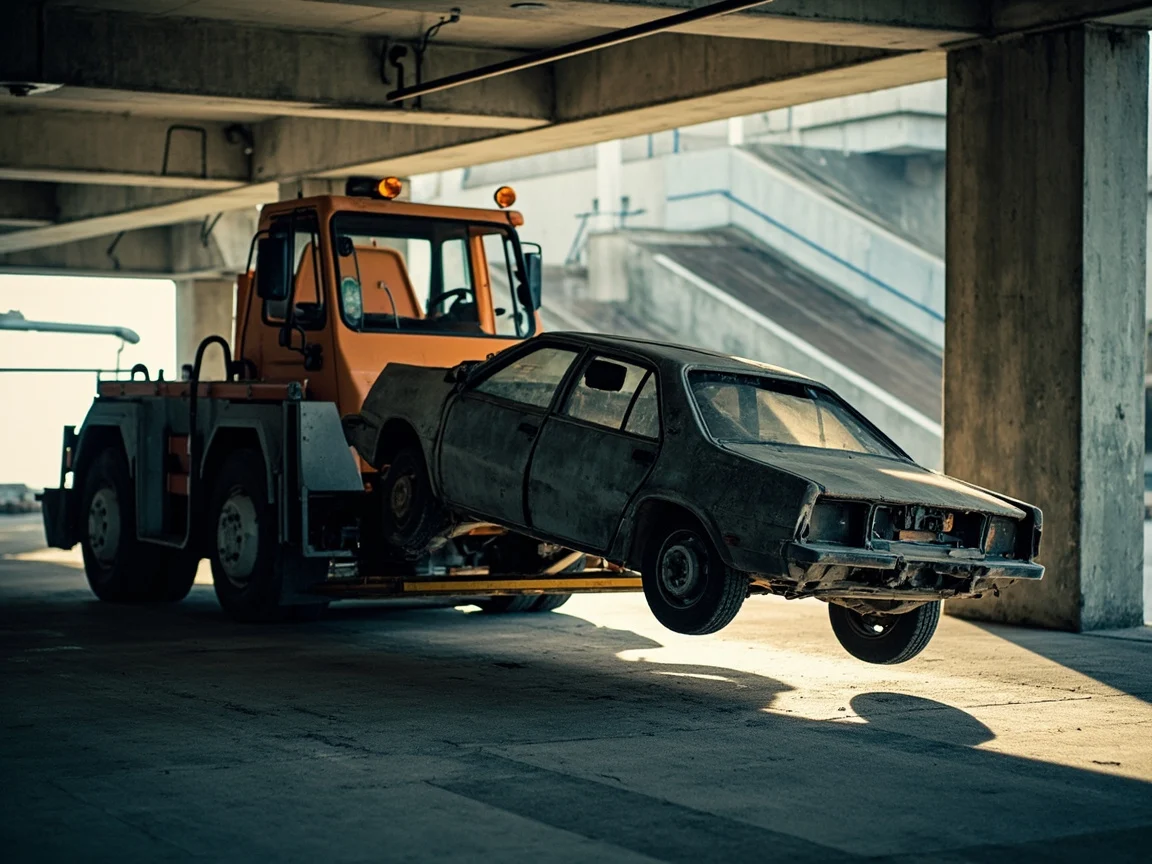 Enl&egrave;vement &eacute;pave sous-sol / parking &middot; image &agrave; la une