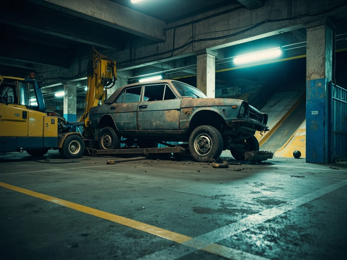 Enl&egrave;vement &eacute;pave sous-sol / parking &middot; image &agrave; la une