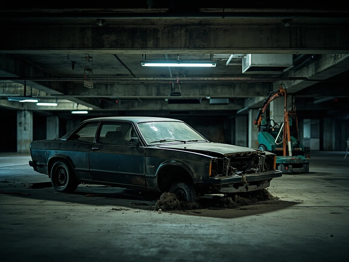 Enl&egrave;vement &eacute;pave sous-sol / parking &middot; image &agrave; la une