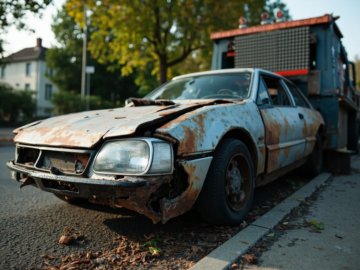 Epave voiture &middot; image &agrave; la une
