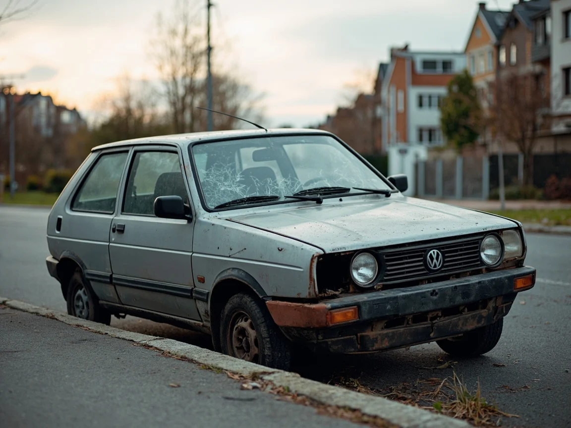Epave voiture &middot; image &agrave; la une