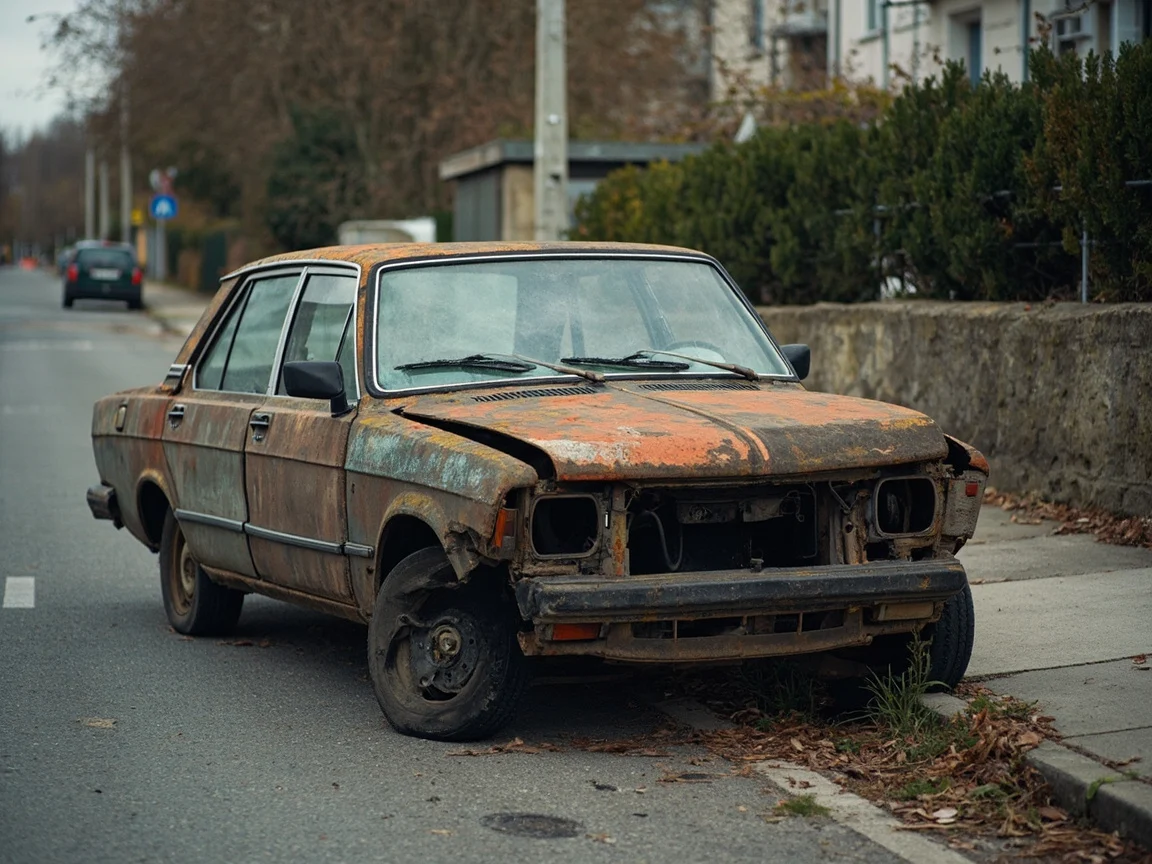 Epave voiture &middot; image &agrave; la une