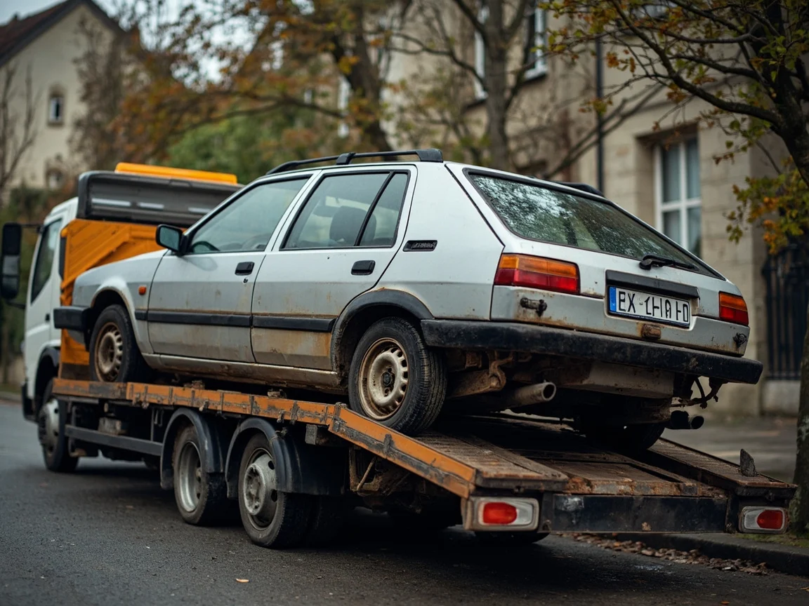 Mettre sa voiture &agrave; la casse &middot; image &agrave; la une