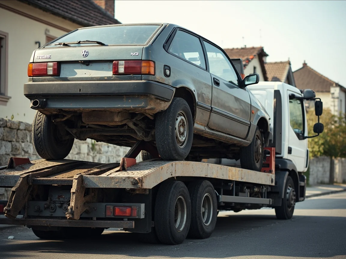 Mettre sa voiture &agrave; la casse &middot; image &agrave; la une
