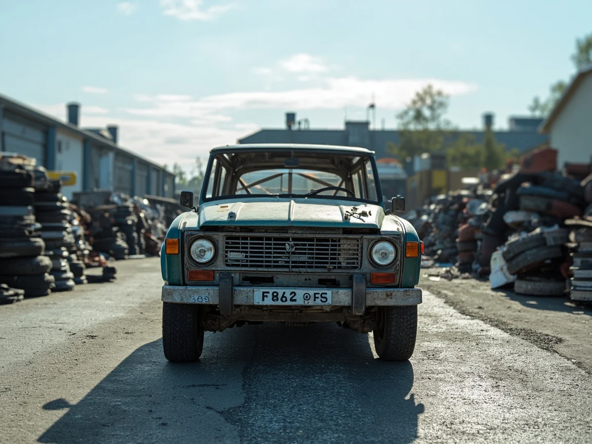 Mettre sa voiture &agrave; la casse &middot; image &agrave; la une