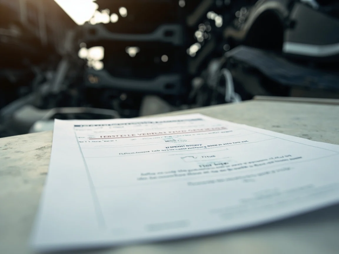 Certificat de destruction v&eacute;hicule &middot; image &agrave; la une