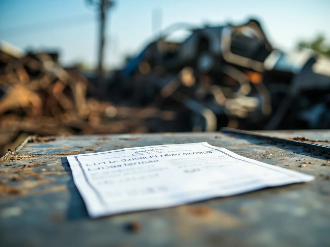 Certificat de destruction v&eacute;hicule &middot; image &agrave; la une