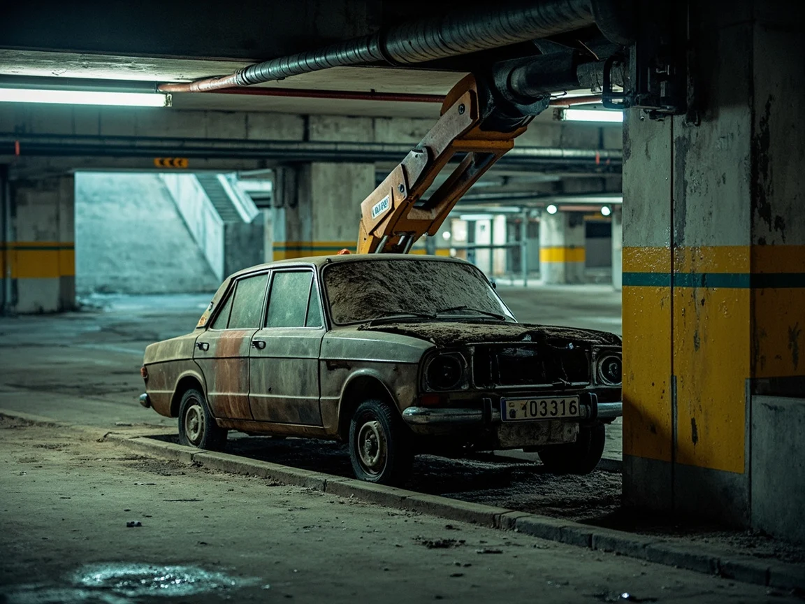 Enl&egrave;vement &eacute;pave sous-sol / parking &middot; image &agrave; la une