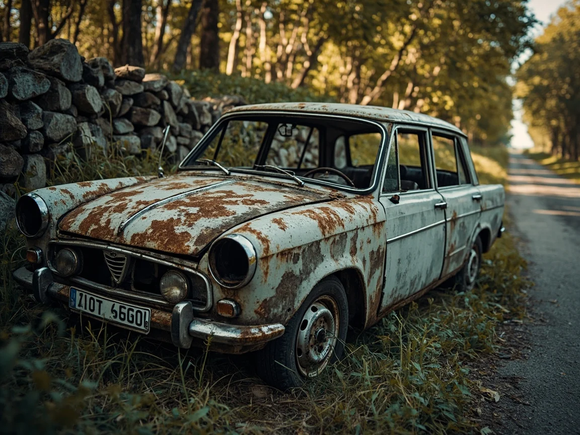 Epave voiture &middot; image &agrave; la une