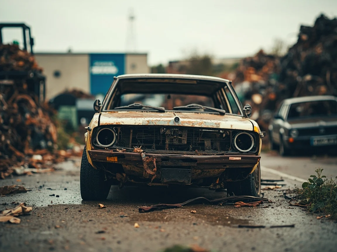 Mettre sa voiture &agrave; la casse &middot; image &agrave; la une