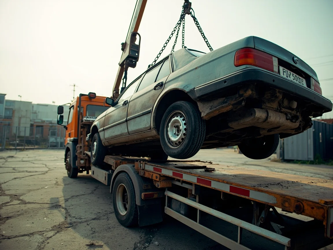 Mettre sa voiture &agrave; la casse &middot; image &agrave; la une