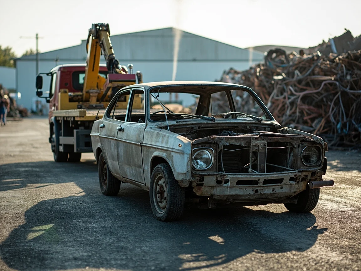 Mettre sa voiture &agrave; la casse &middot; image &agrave; la une