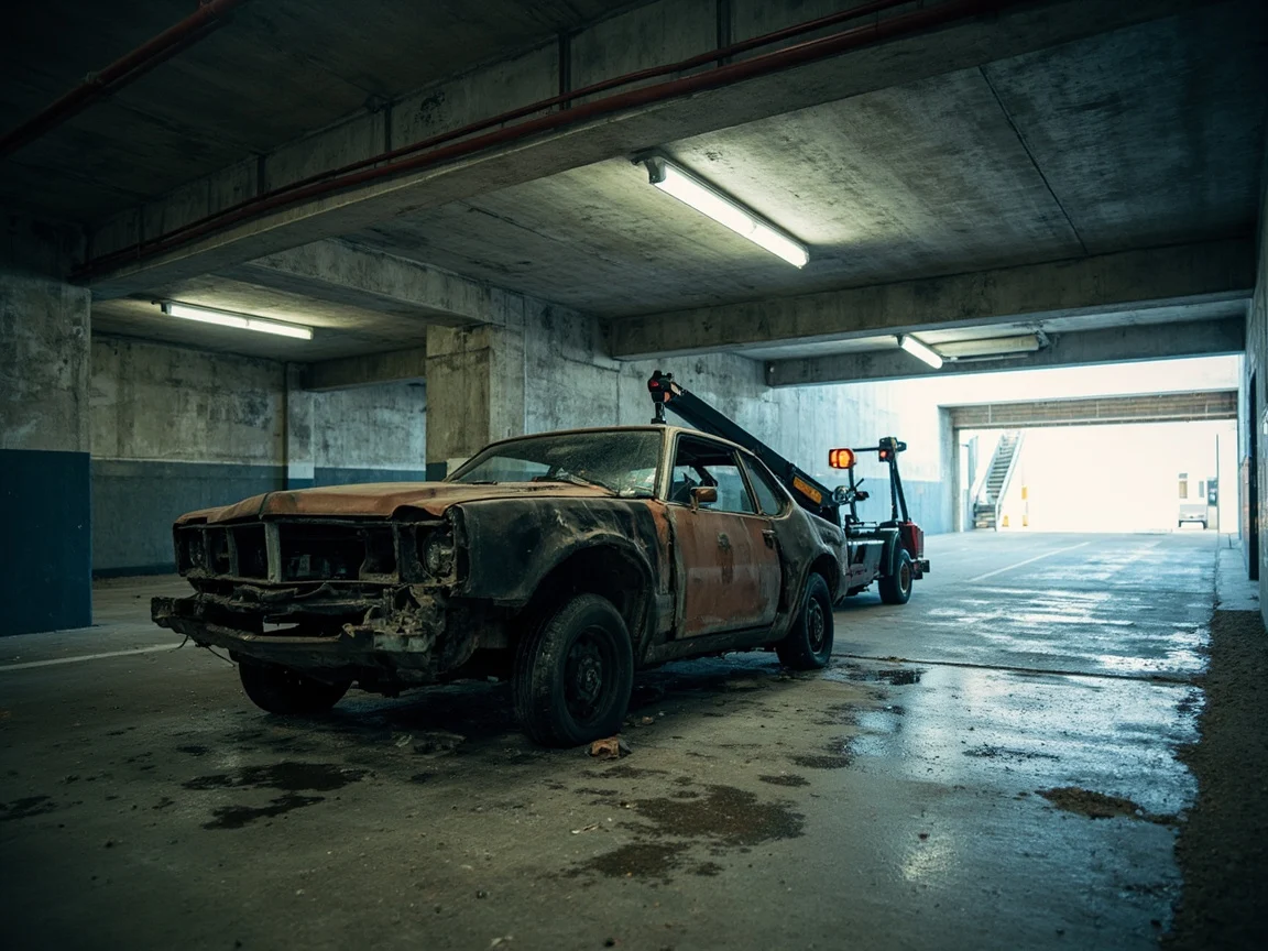 Enl&egrave;vement &eacute;pave sous-sol / parking &middot; image &agrave; la une
