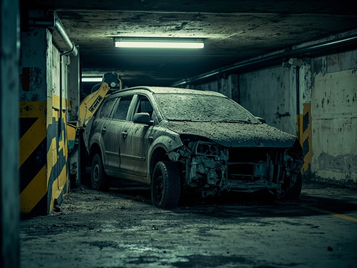 Enl&egrave;vement &eacute;pave sous-sol / parking &middot; image &agrave; la une