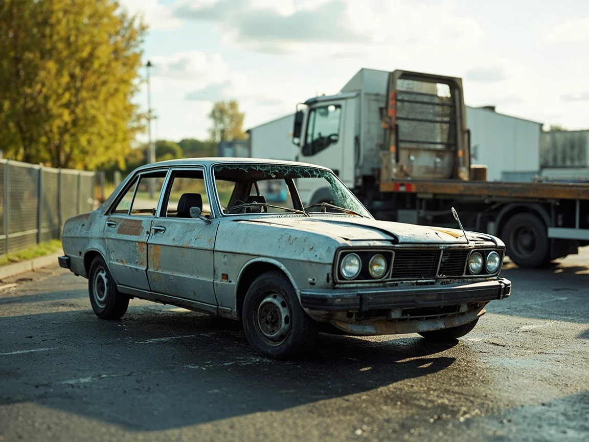 Epave voiture &middot; image &agrave; la une