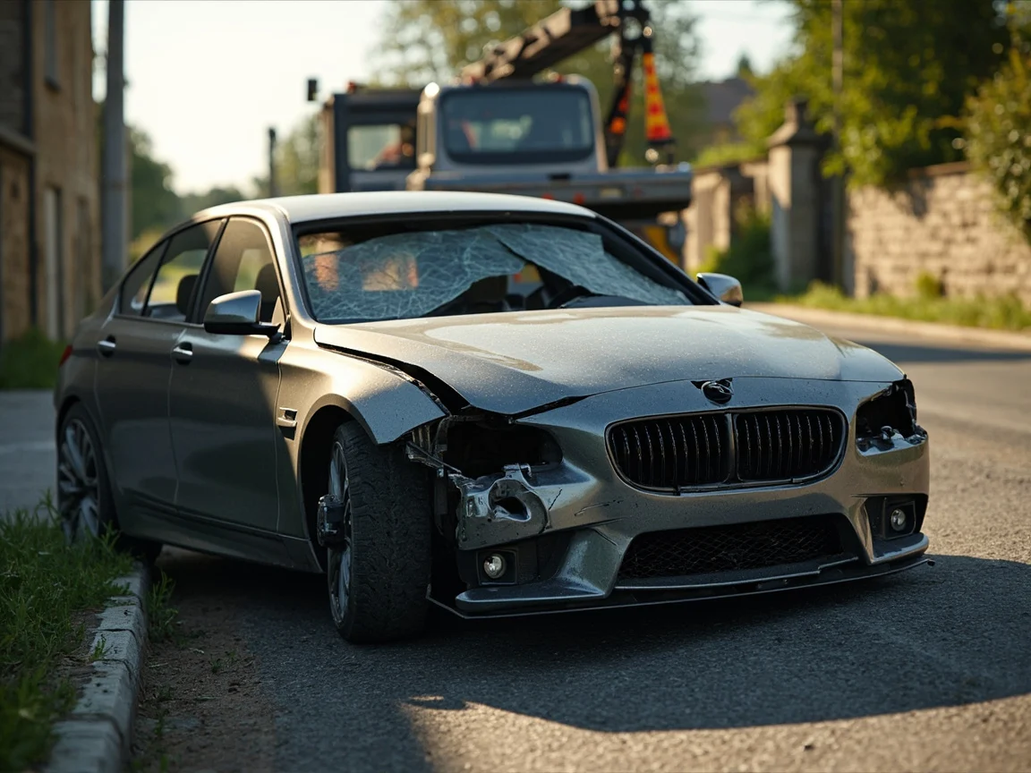 Epave voiture &middot; image &agrave; la une
