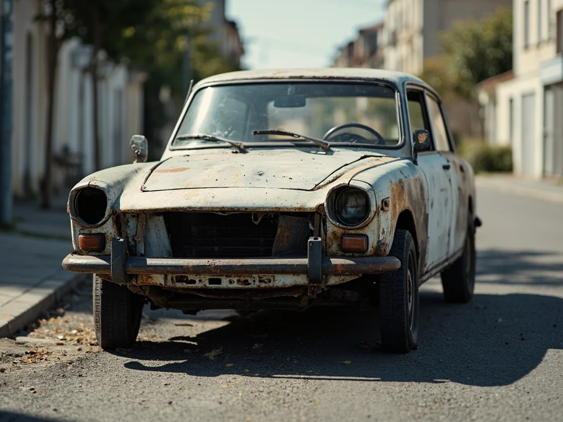 Epave voiture &middot; image &agrave; la une