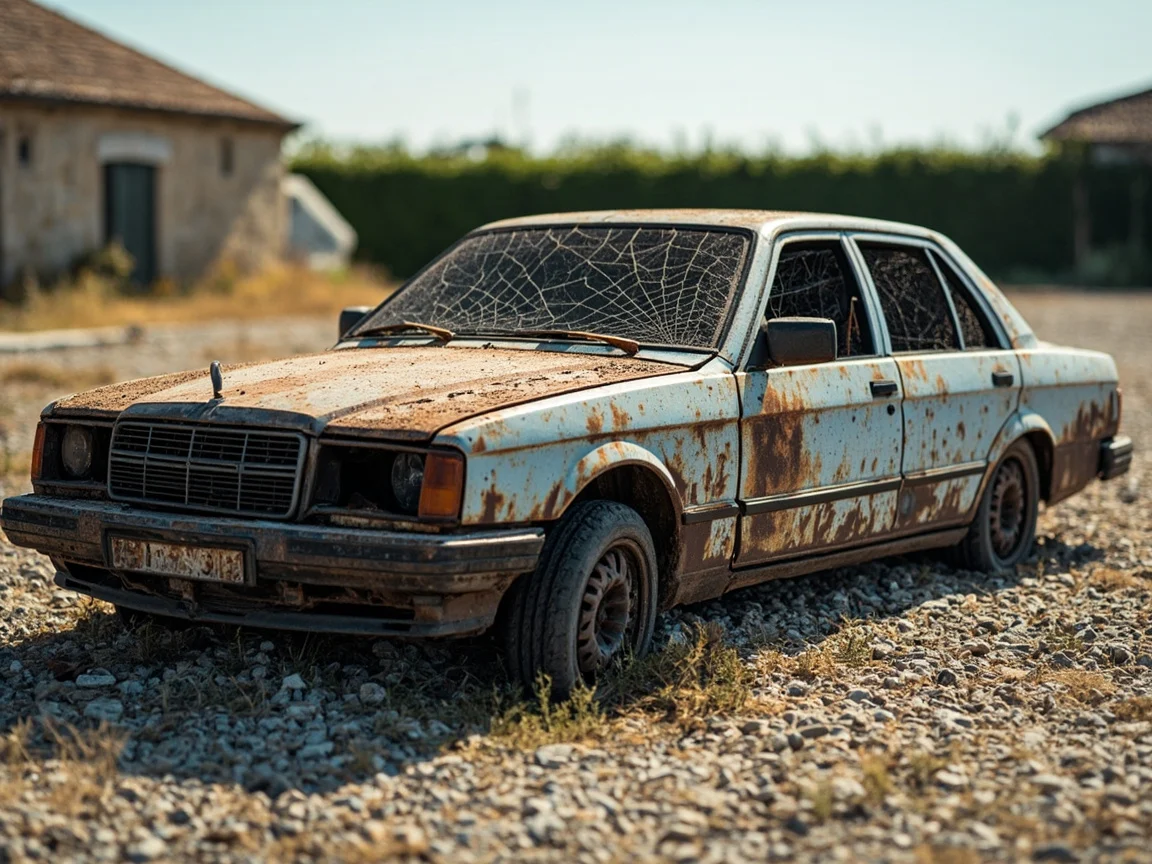 Epave voiture &middot; image &agrave; la une